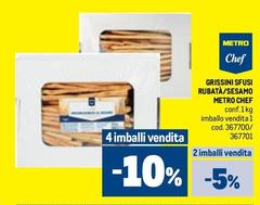 Metro chef - Grissini Sfusi Rubat/Sesamo