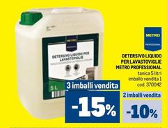 Detersivo Liquido Per Lavastoviglie Professional