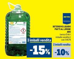 Detersivo Liquido Piatti Al Limone