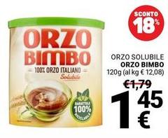 Orzo bimbo - Orzo Solubile
