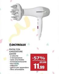 Dictrolux - Phon Con Ionizzatore 2200W