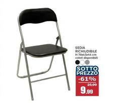 Sedia Richiudibile