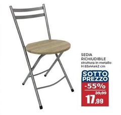 Sedia Richiudibile