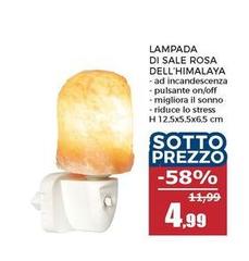 Lampada Di Sale Rosa Dell'himalaya