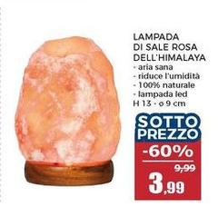 Lampada Di Sale Rosa Dell'Himalaya