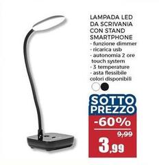 Lampada Led Da Scrivania Con Stand Smartphone
