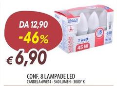 Omega - Conf. 8 Lampade Led