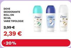 Dove - Deodorante Roll On