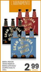 Peroni - Birra Gran Riserva Bianca/Rossa/ Doppio Malto