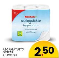 Despar - Asciugatutto X6 Rotoli