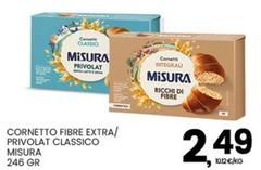 Misura - Cornetto Fibre Extra/Privolat Classico