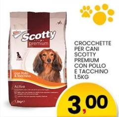 Scotty - Crocchette Per Cani  Premium Con Pollo E Tacchino