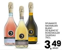 Blanc - Spumante Maximilian  De s