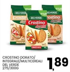 Del verde - Crostino Dorato/ Integrale/Multicereali