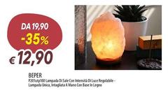 Beper - P20 Tuppo 10 Lampada Di Sale Con Intensita Di Luce Regglabile