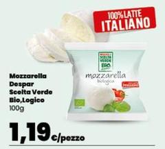 Despar - Mozzarella  Scelta Verde Bio, Logico