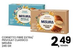 Misura - Cornetto Fibre Extra/Privolat Classico