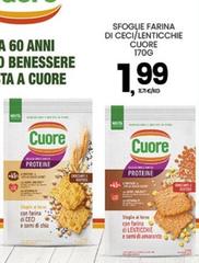 Cuore - Sfoglie Farina Di Ceci/ Lenticchie