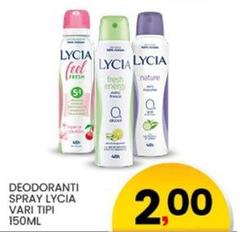 Lycia - Deodoranti Spray