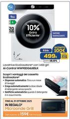 Miele - Lavatrice Ecodoscatore Con Al Al Control WW90D606U8BK 1 L