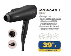Panasonic - Asciugacapelli Ne87