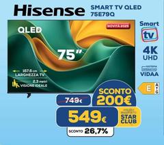 Hisense - Smart Tv Qled 75E79Q