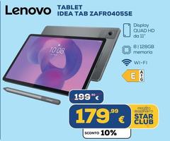 Lenovo - Tablet Idea Tab ZAFR0405SE