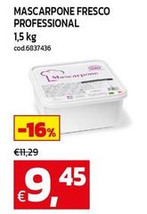 Mascarpone Fresco Professional