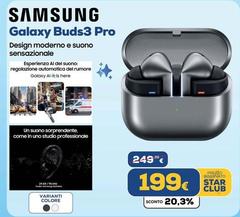 Samsung - Galaxy Buds3 Pro