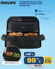 Philips - Friggitrice Ad Aria Airfryer Serie 1000 Na150/00