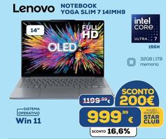 Lenovo - Notebook Slim 7 14IMH9