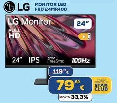 LG - Monitor FHD 24MR400
