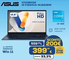 Asus - Vivobook 15 F1504va-NJ2246W