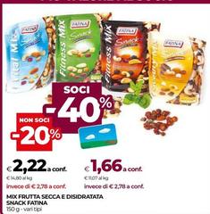Fatina - Mix Frutta Secca E Disidratata Snack