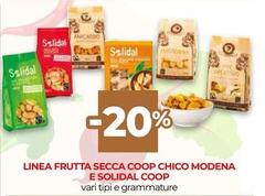 Linea -  Frutta Secca Coop Chico Modena E Solidal