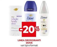 Dove - Linea Deodoranti