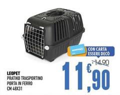 Leopet - Pratiko Trasportino Porta In Ferro