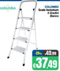 Colombo - Scala Factotum 4 Gradini Blanco