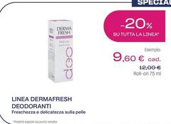 Fresh - Linea Dermafresh Deodoranti