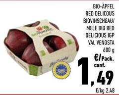 Val Venosta - Mele Bio Red Delicious IGP