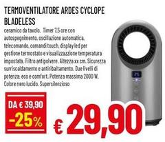 Ardes - Termoventilatore  Cyclope