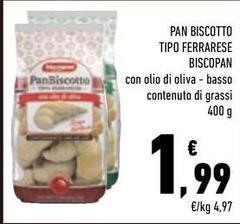 Biscopan - Pan Biscotto Tipo Ferrarese