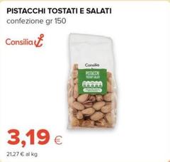 Consilia - Pistacchi Tostati E Salati