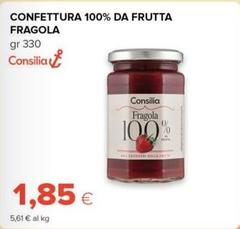Consilia - Confettura 100% Da Frutta Fragola
