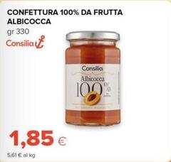 Consilia - Confettura 100% Da Frutta Albicocca