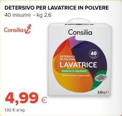 Consilia - Detersivo Per Lavatrice In Polvere