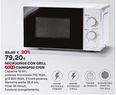 Coop - Microonde Con Grill C20MGPO2E70N