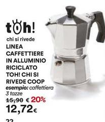 Linea -  Caffettiere In Alluminio Riciclato
