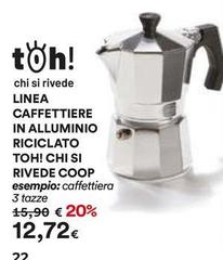 Linea -  Caffettiere In Alluminio Riciclato