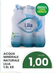 Lilia - Acqua Minerale Naturale
